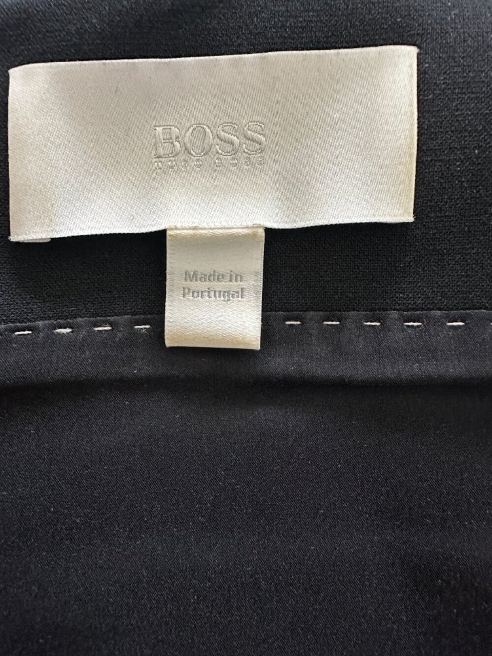 Boss "Dastrina" Trompe l’Œil Sheath Dress in Teal/Black/Grey - US Size 0 - Picture 3 of 7